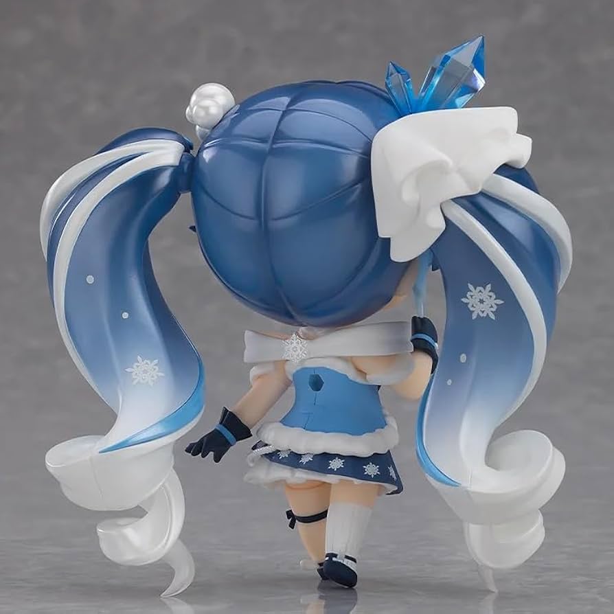 ［2個セット］ねんどろいど 雪ミク Crystal  Ver. Amazon | ねんどろいど 雪ミク Crystal Snow Ver. | フィギュア